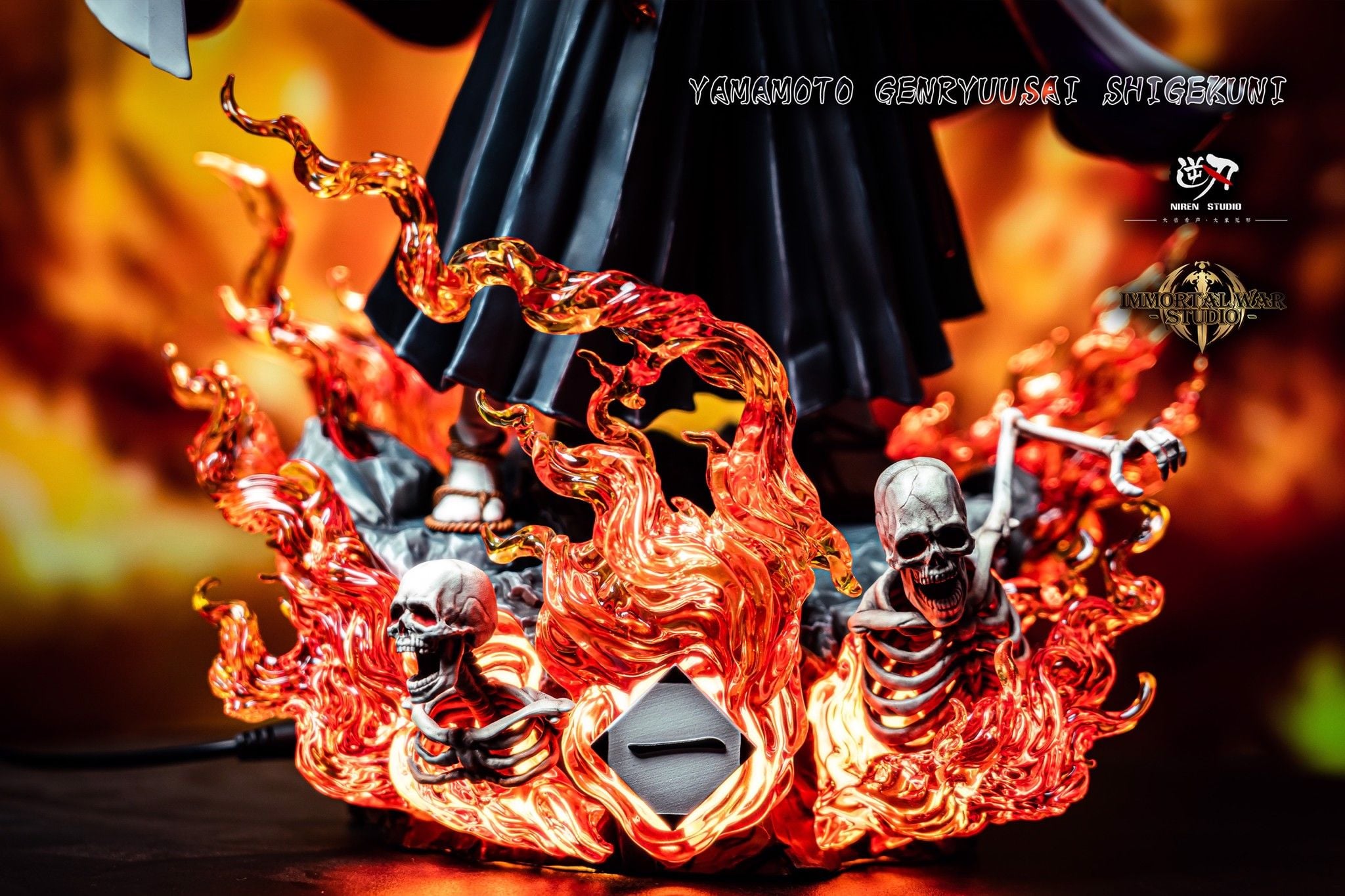 Yamamoto Genryusai Shigekuni - Bleach - I.W x Niren Studio resin statue IW Studio x Nien Studio anime figure