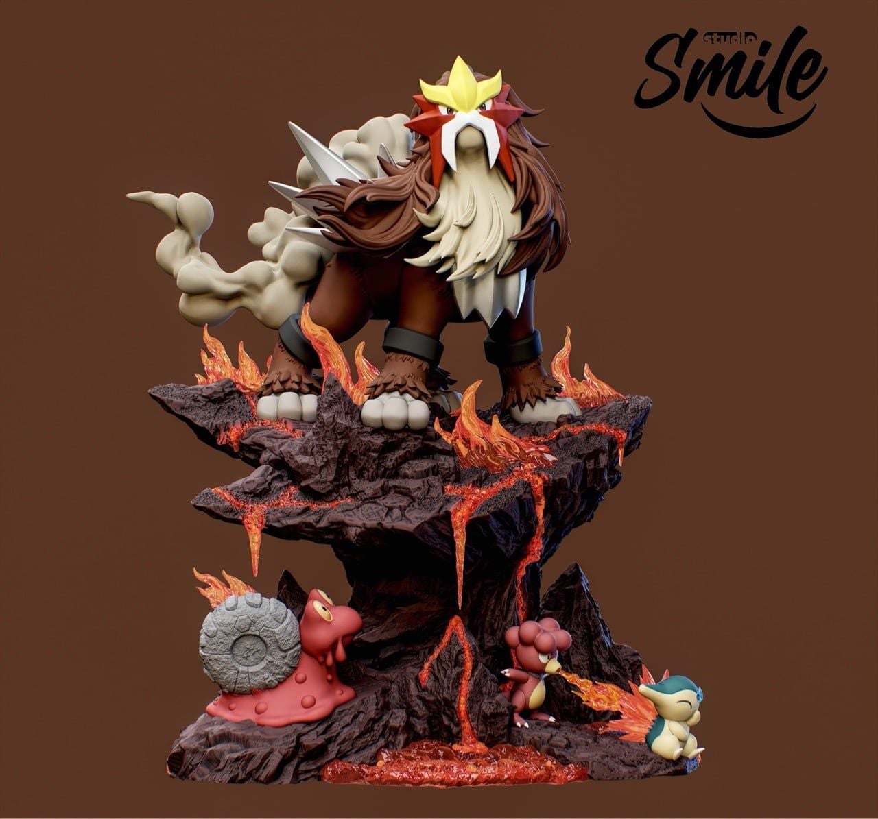 Entei - Pokemon - Smile Studio resin statue Smile Studio anime figure