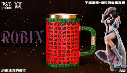 PSD Studio – One Piece Cheers Series-Pirate History Text Cup