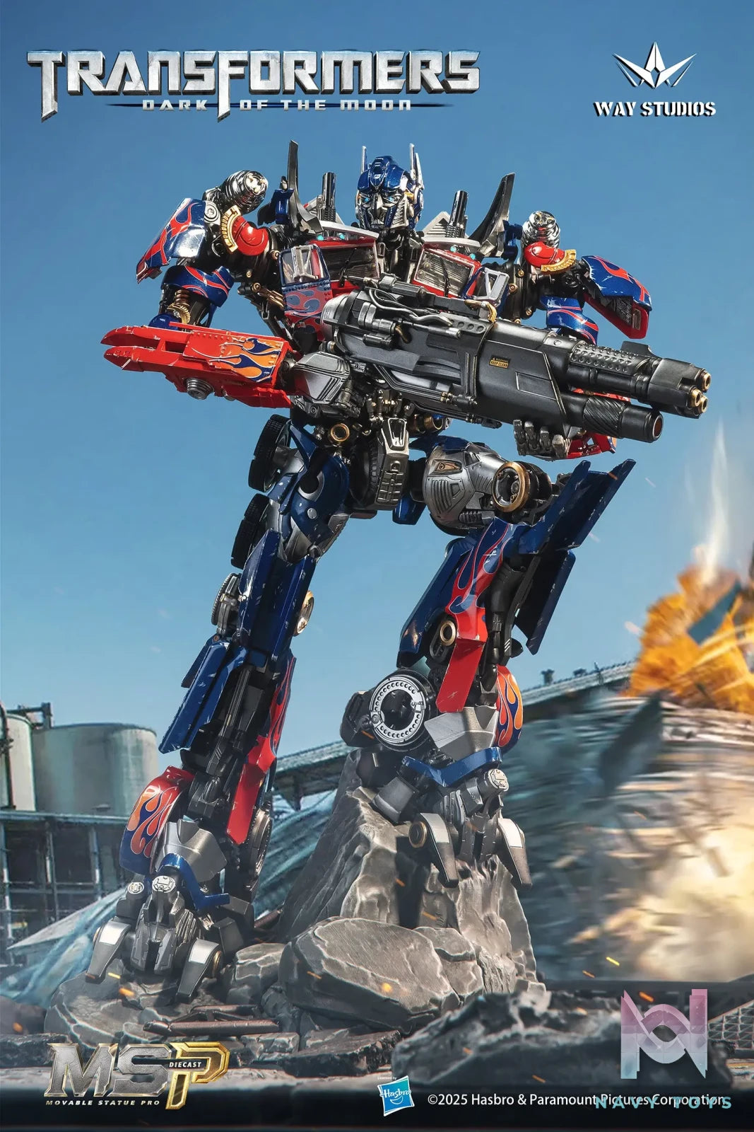 WAY Studio – Transformers: Dark of the Moon MSP Series Optimus Prime (Licensed)