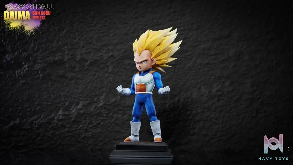 XG Studio - Dragon Ball DAIMA Super Saiyan 3 Son Goku & Vegeta resin statue Navy Toys anime figure