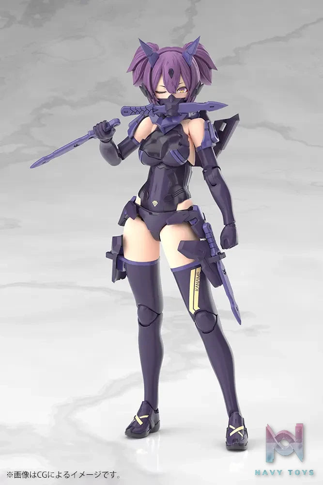 Kotobukiya – Megami Device ASRA NINJA KANAME SHADOW EDITION FULL PACKAGE 1/1 Plastic Model (Licensed)