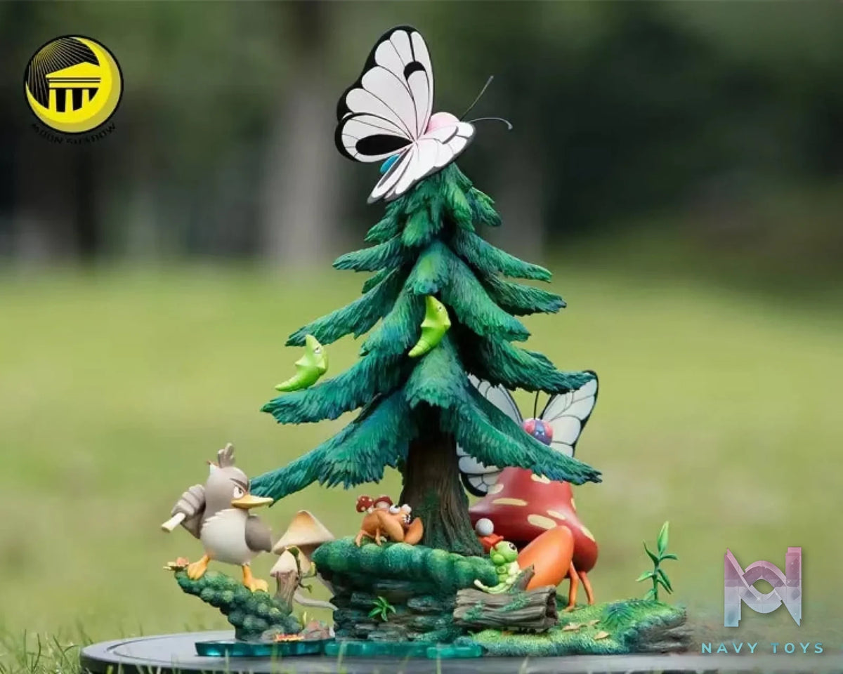 Moon Shadow Studio – Pokémon Natural Forest Series #1 Butterfree & Parasect Family