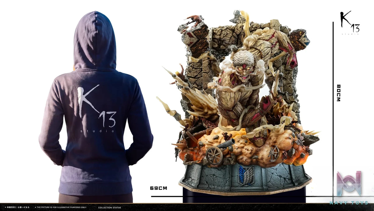 K13 Studio X Poker Monster Studio – Armored Titan Attack On Titan