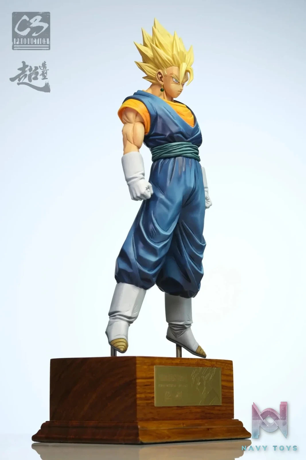 C3 Studio - Dragon Ball Combined Warrior's Energy Reserve Super Vegeta resin statue Navy Toys anime figure