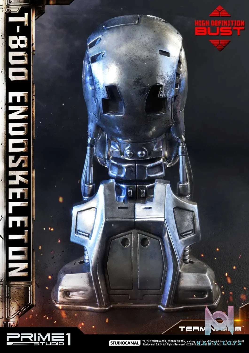 Prime 1 Studio – High Definition Bust The Terminator (Film) T-800 Endoskeleton Head HDBT1-01 (Licensed)