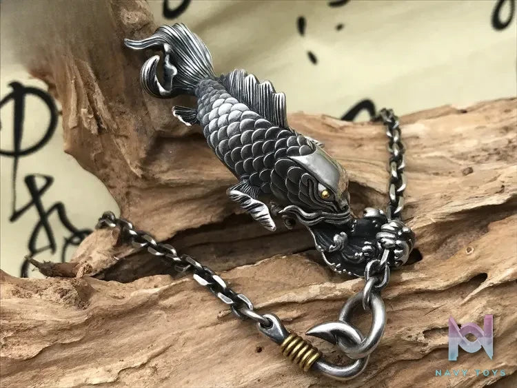 Shou Jiang Studio – Custom Original Design Koi Pendant Original