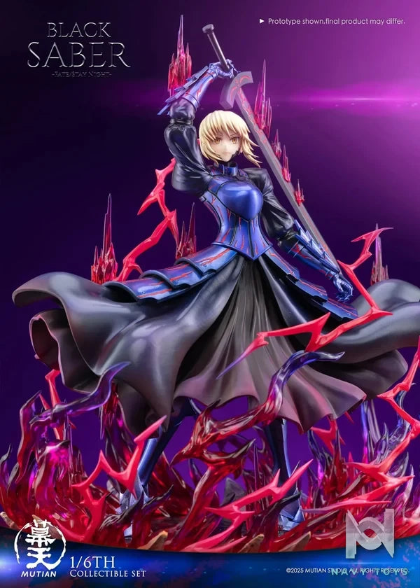 Mu Tian Studio - Fate/stay night Heaven's Feel Saber Alter resin statue Navy Toys anime figure