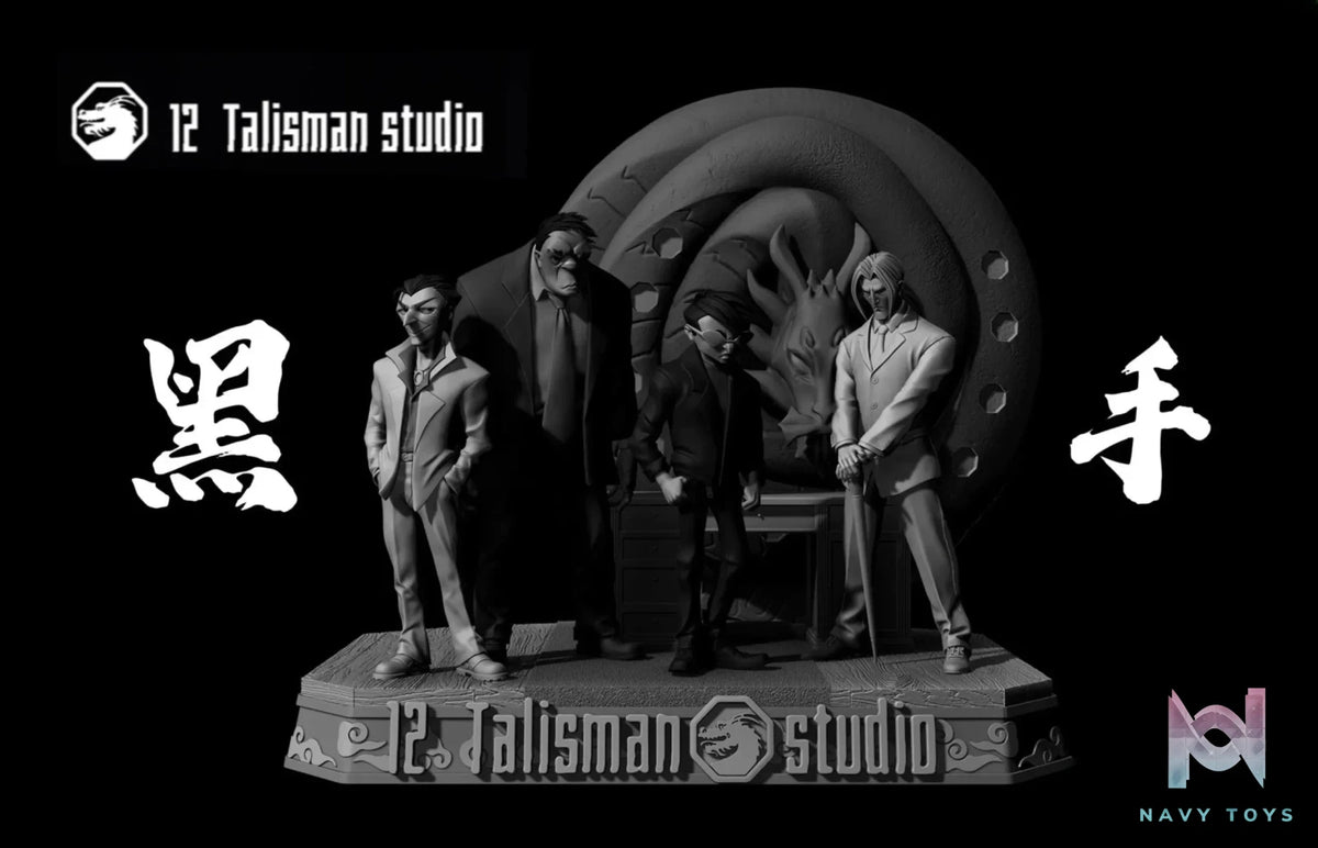 12 talisman Studio – Jackie Chan Adventures Villain Trio