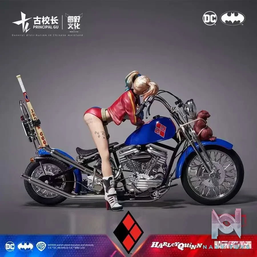 PRINCIPAL GU Studio – DC Vehicle Series – Harley Quinn & Motorcycle
