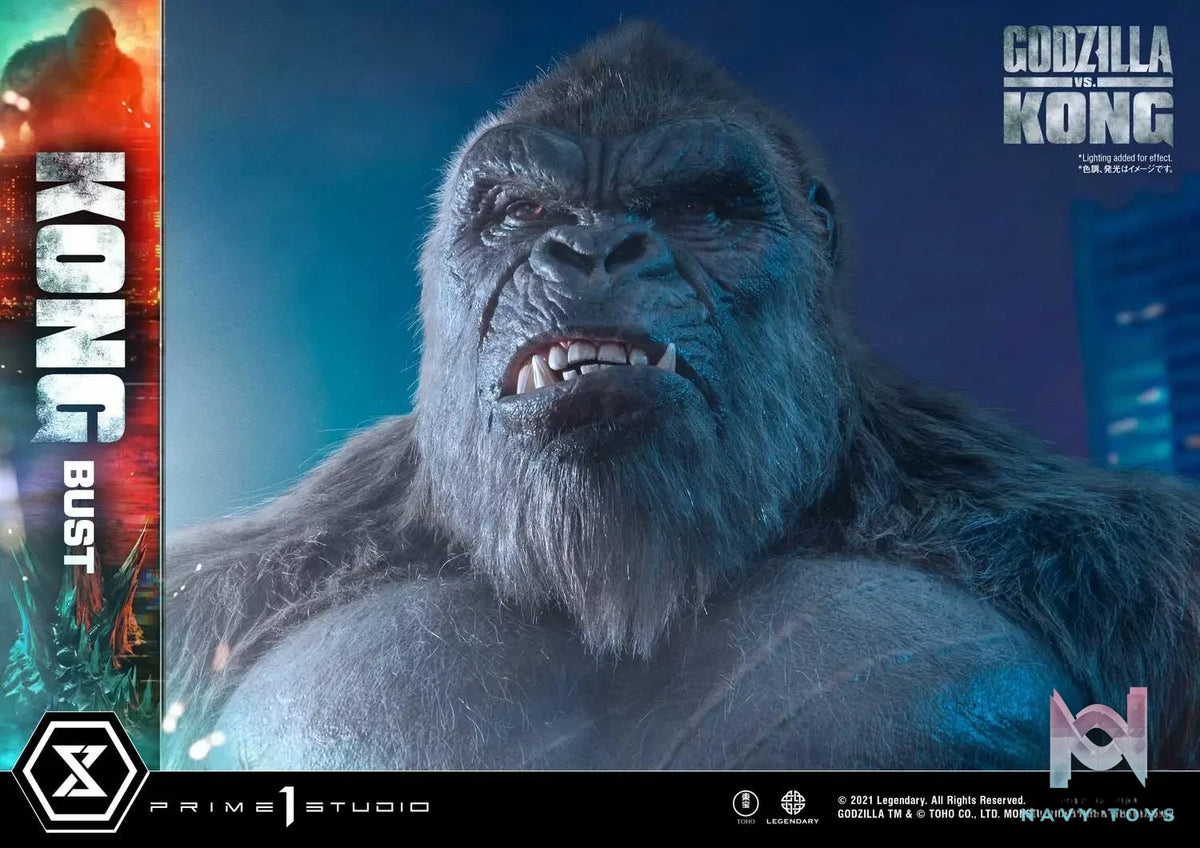 Prime 1 Studio – Life Size Bust Godzilla vs Kong Kong LSGVK-02 (Licensed)