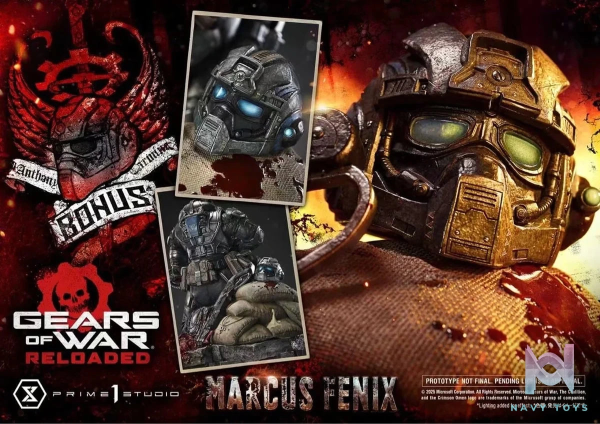 Marcus Fenix - Gears of War: Reloaded - Prime 1 Studio resin statue Prime 1 Studio anime figure