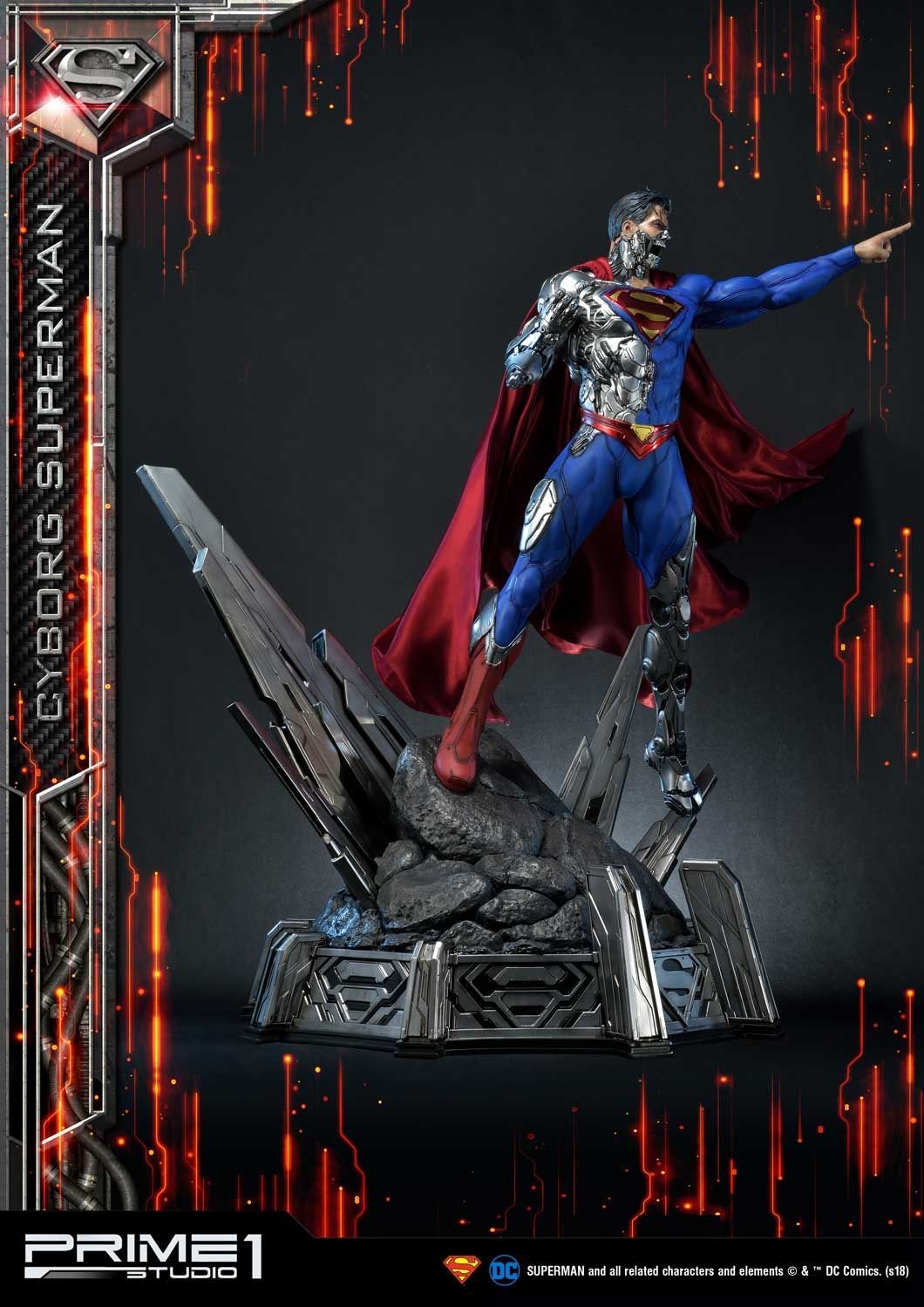 Cyborg Superman - Superman - Prime 1 Studio (MMDC - 32) resin statue Prime 1 Studio anime figure