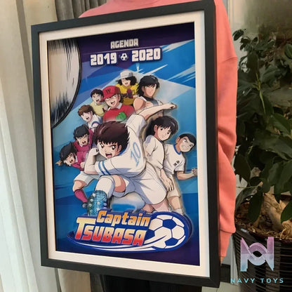 KALA HOME Studio – Captain Tsubasa Multiple Characters 3D Decorative Painting Captain Tsubasa