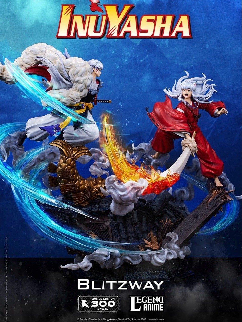 Inuyasha vs Sesshomaru - Inuyasha - Blitzway resin statue BLITZAWAY Studio anime figure