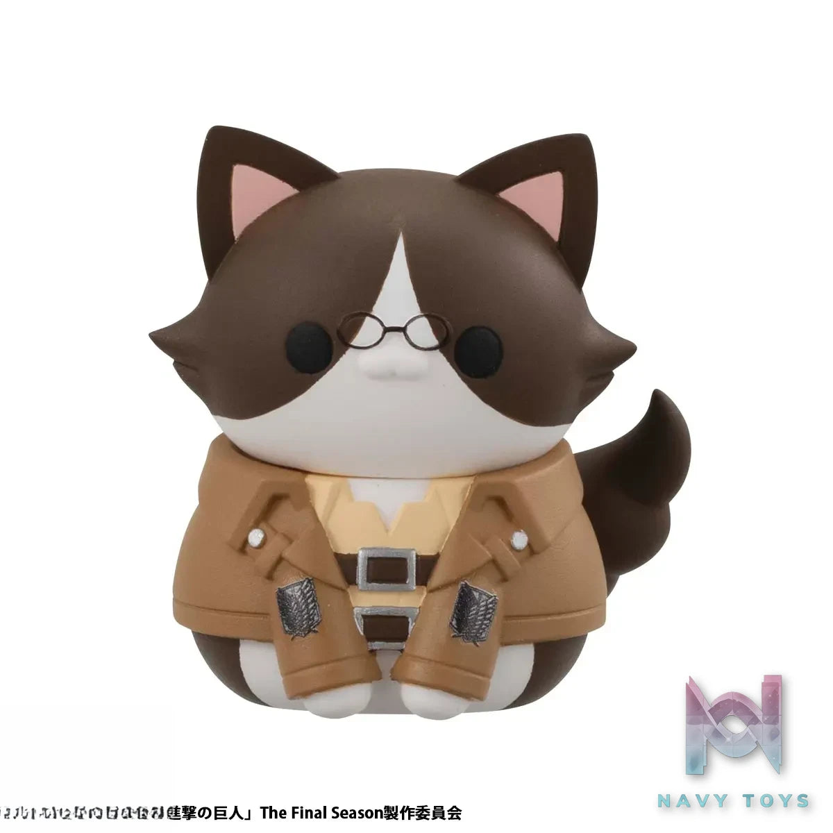 Megahouse – MEGA CAT PROJECT Attack on Titan Shingeki no Nyanko Survey Corps Group danyan! 8Pack BOX (Licensed)