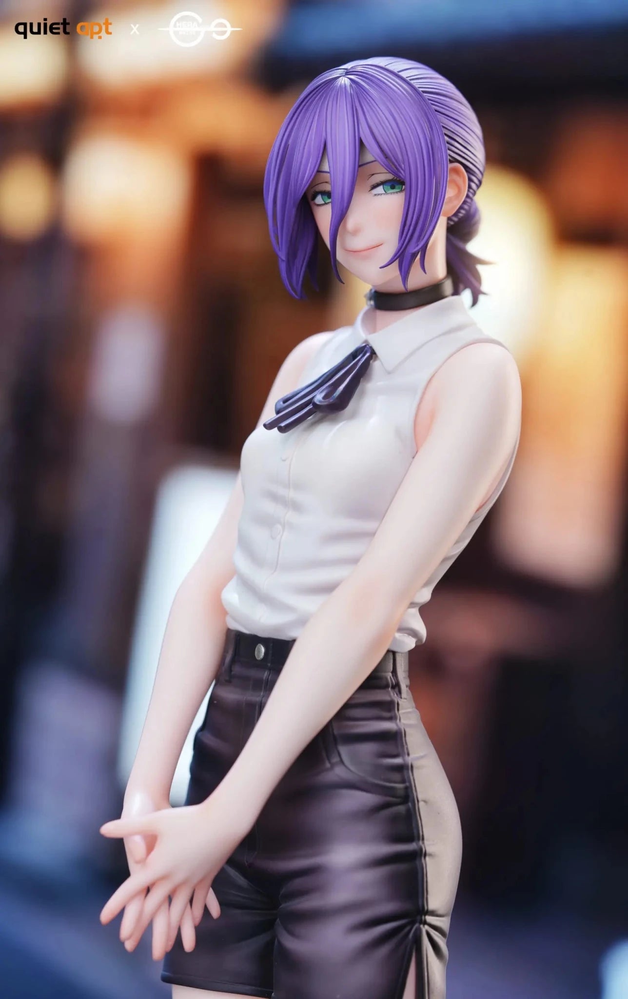 QuietArt Studio & Hera Studio - Chainsaw Man Bomb Demon Bom & Reze & Kiss Busts resin statue Navy Toys anime figure
