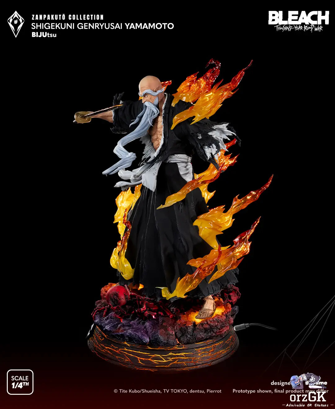 TSUME Studio - BLEACH Zanpakuto Collection Genryusai Shigekuni Yamamoto (Licensed)