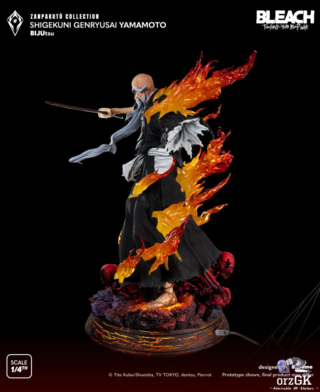 TSUME Studio - BLEACH Zanpakuto Collection Genryusai Shigekuni Yamamoto (Licensed)