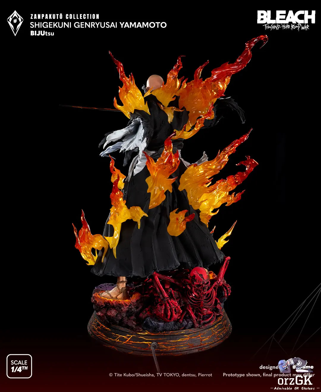 TSUME Studio - BLEACH Zanpakuto Collection Genryusai Shigekuni Yamamoto (Licensed)
