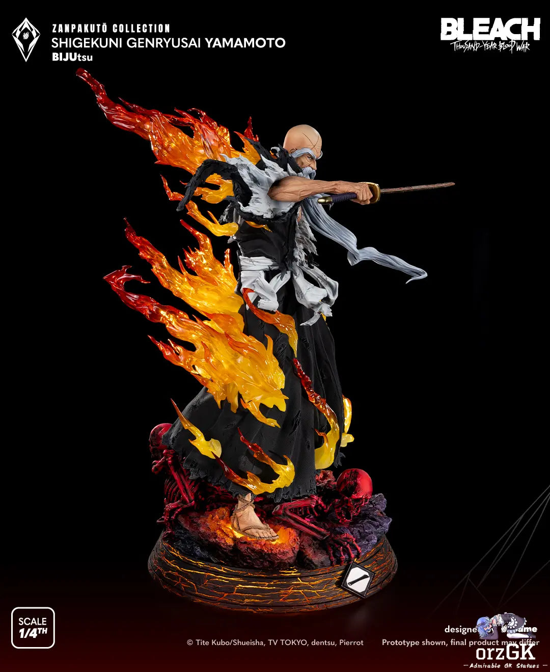 TSUME Studio - BLEACH Zanpakuto Collection Genryusai Shigekuni Yamamoto (Licensed)