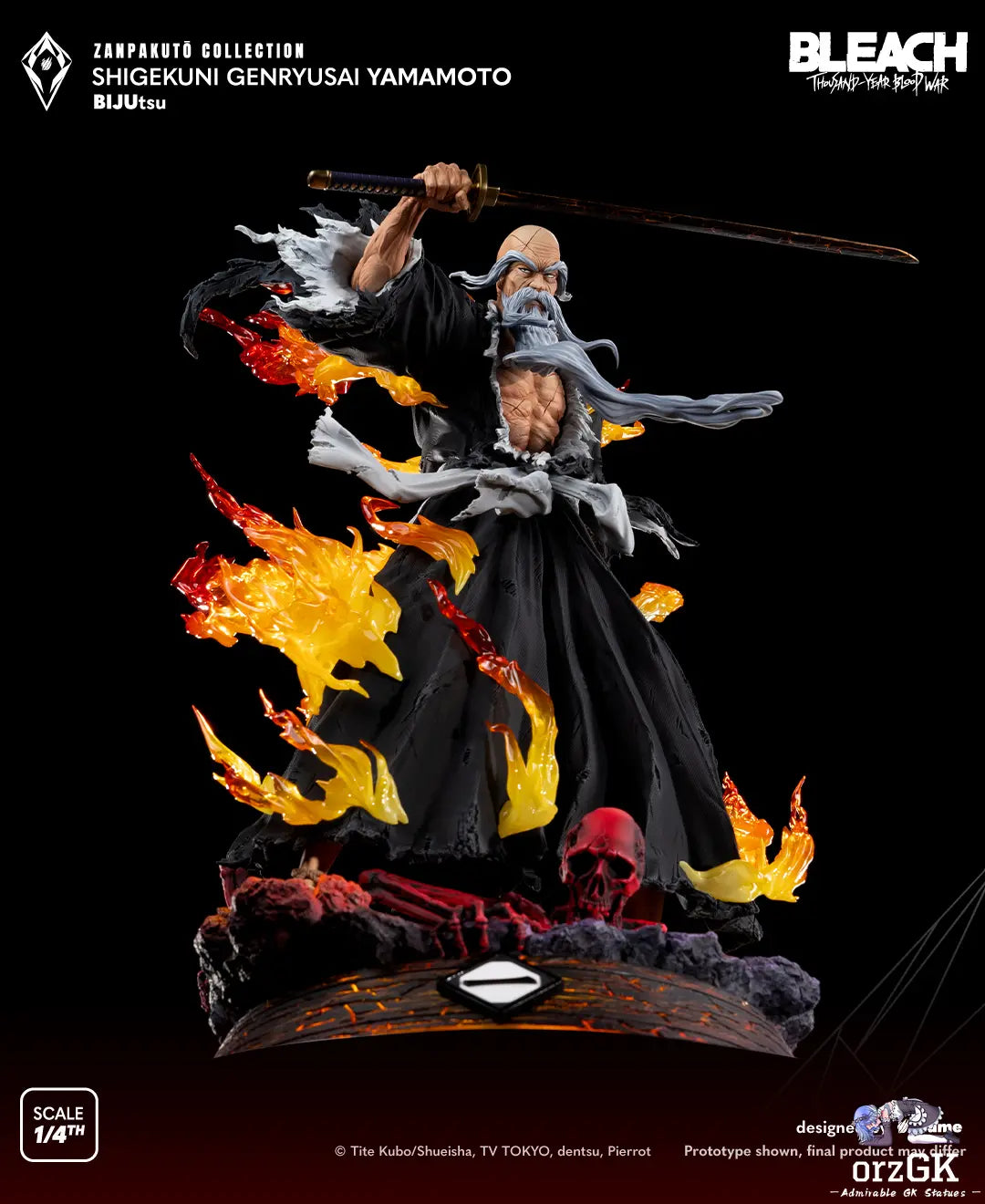 TSUME Studio - BLEACH Zanpakuto Collection Genryusai Shigekuni Yamamoto (Licensed)