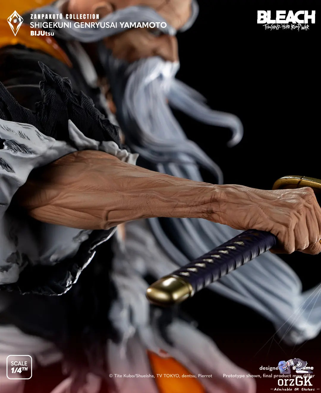 TSUME Studio - BLEACH Zanpakuto Collection Genryusai Shigekuni Yamamoto (Licensed)