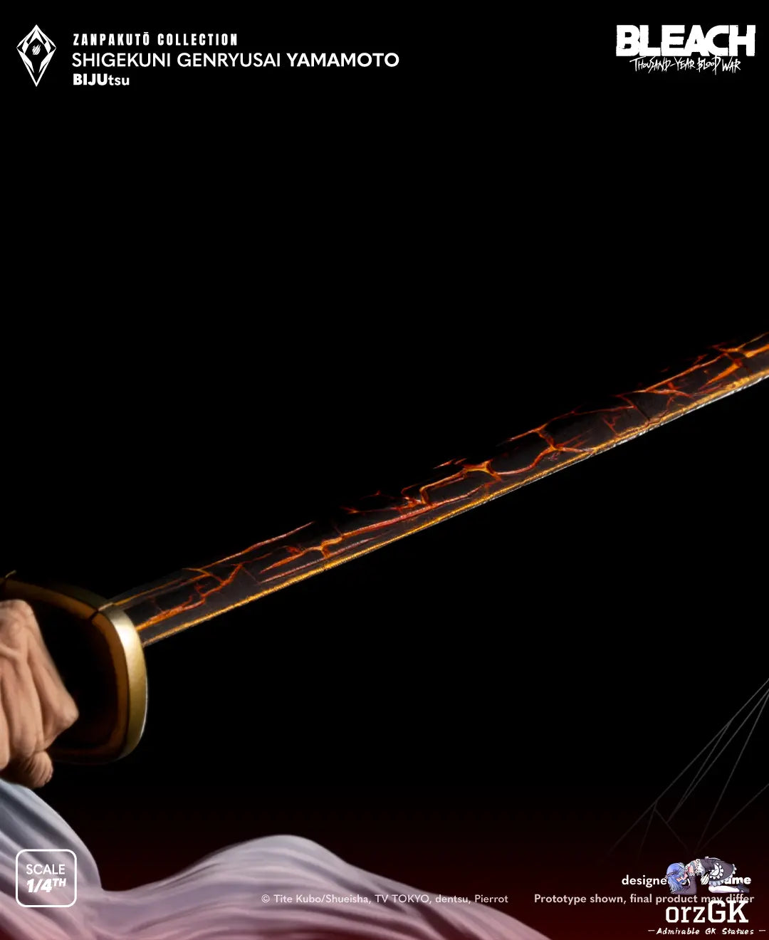 TSUME Studio - BLEACH Zanpakuto Collection Genryusai Shigekuni Yamamoto (Licensed)