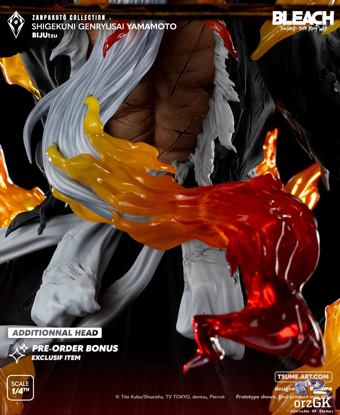 TSUME Studio - BLEACH Zanpakuto Collection Genryusai Shigekuni Yamamoto (Licensed)