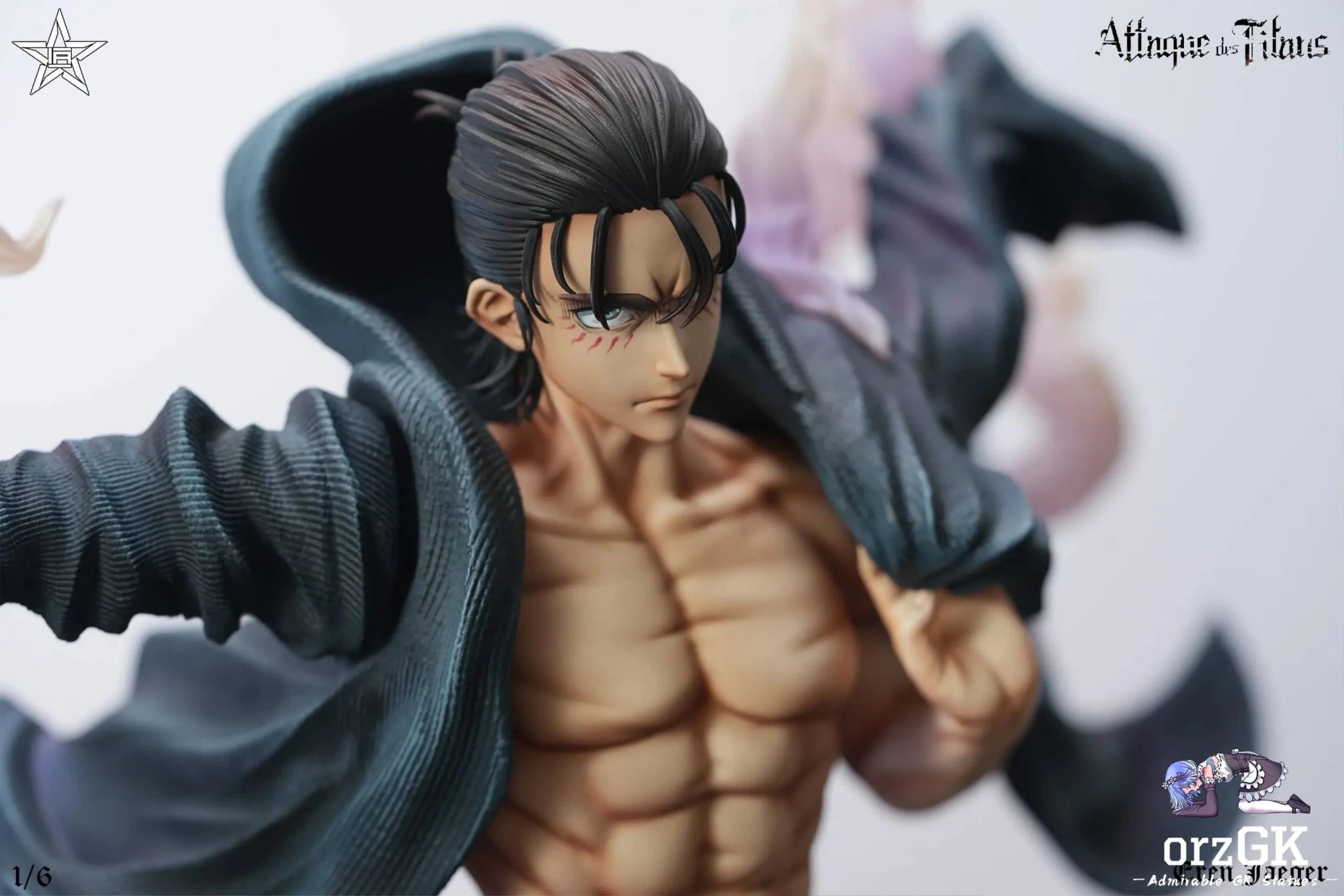 Craftsman Studio - Eren Clothing Attack on Titan resin statue Navy Toys anime figure