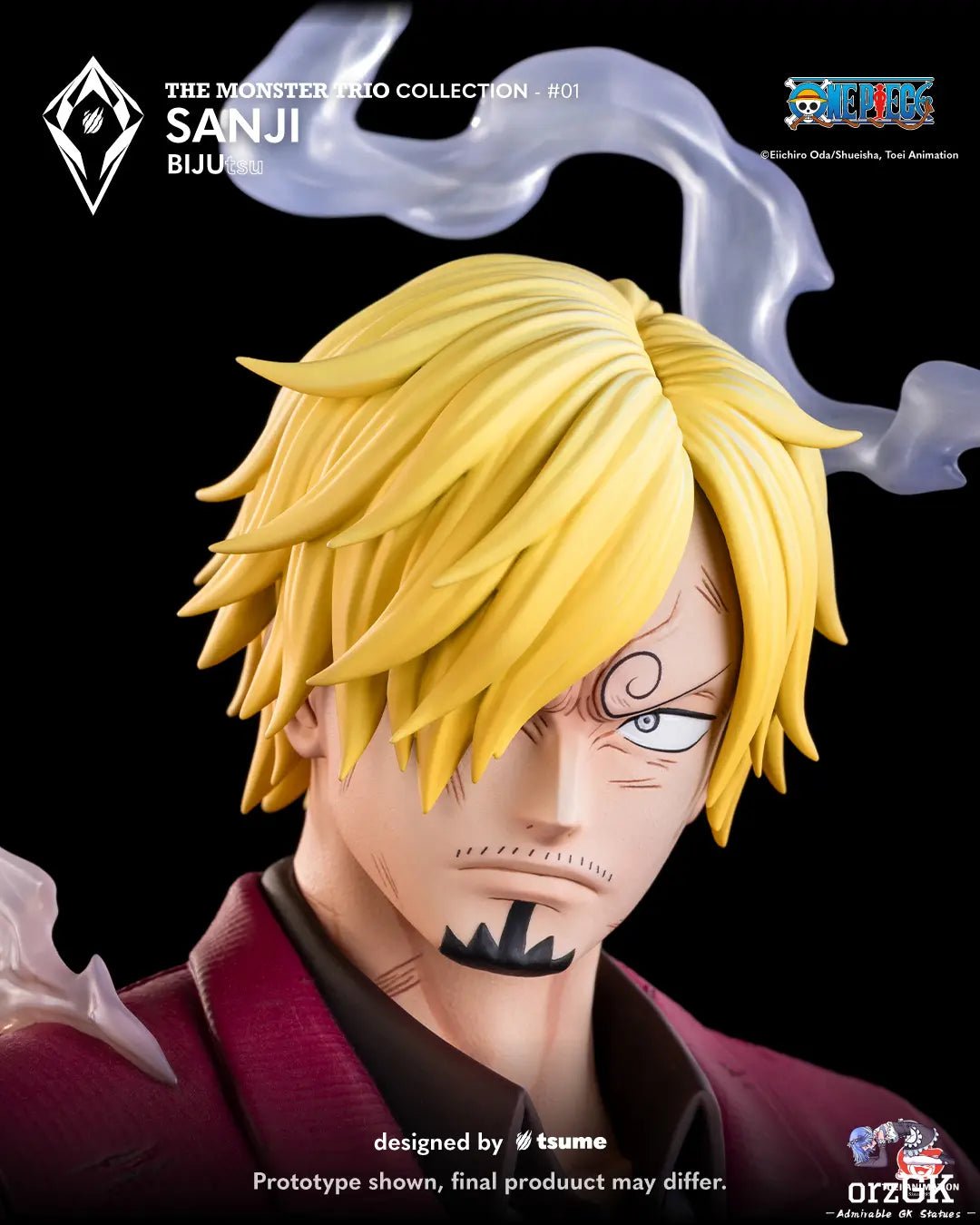 Tsume Studio - One Piece Sanji BIJUtsu (Licensed) resin statue Navy Toys anime figure