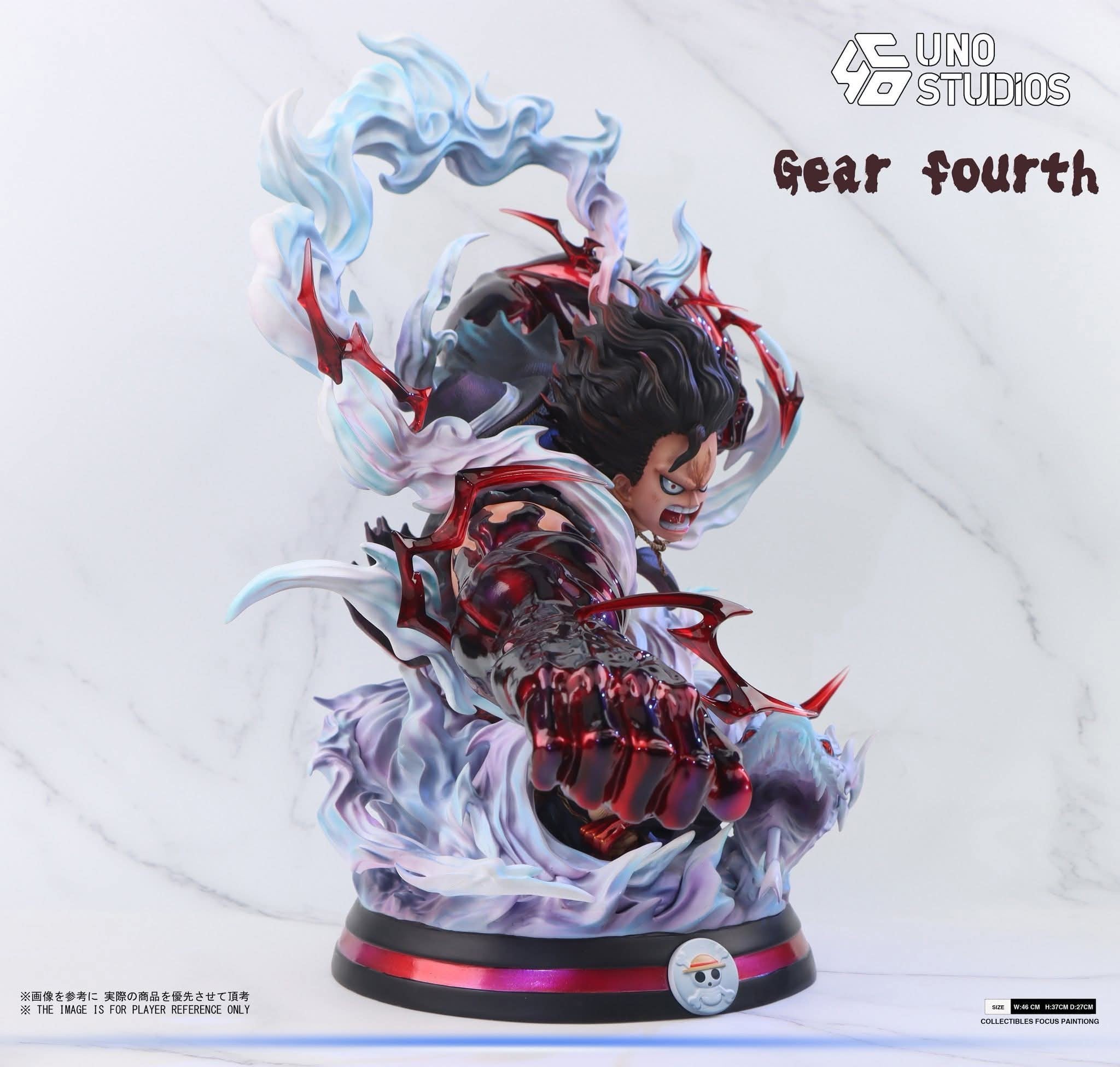 Luffy Snake Man resin statue UNO studio anime figure