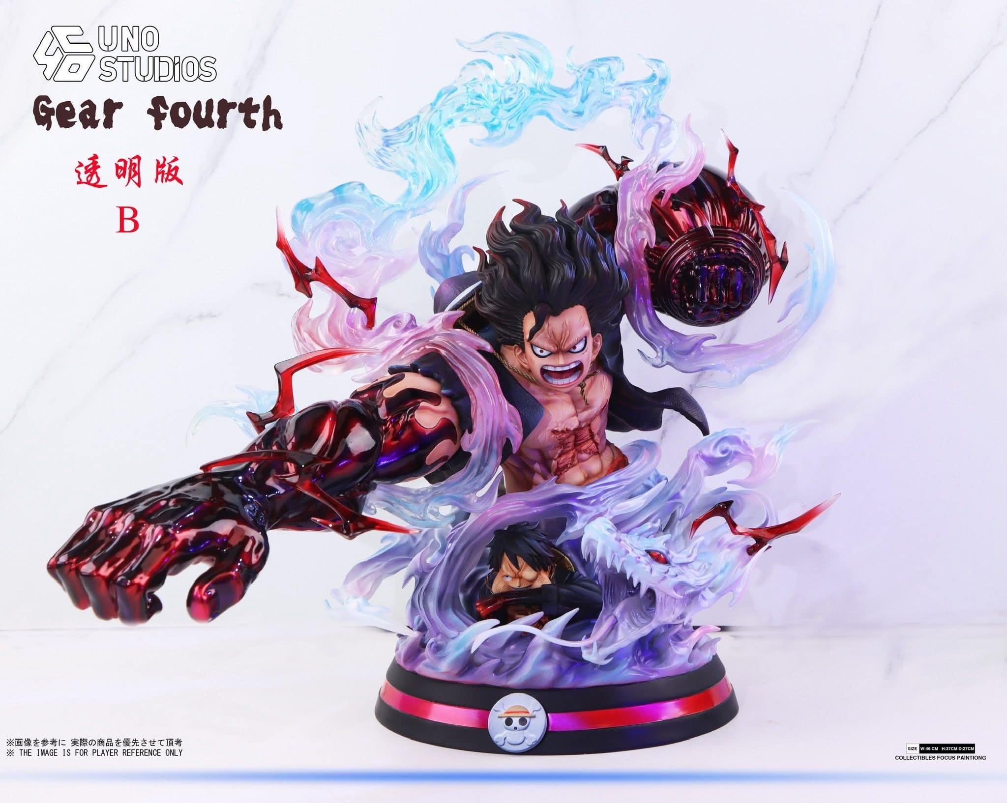Luffy Snake Man resin statue UNO studio anime figure