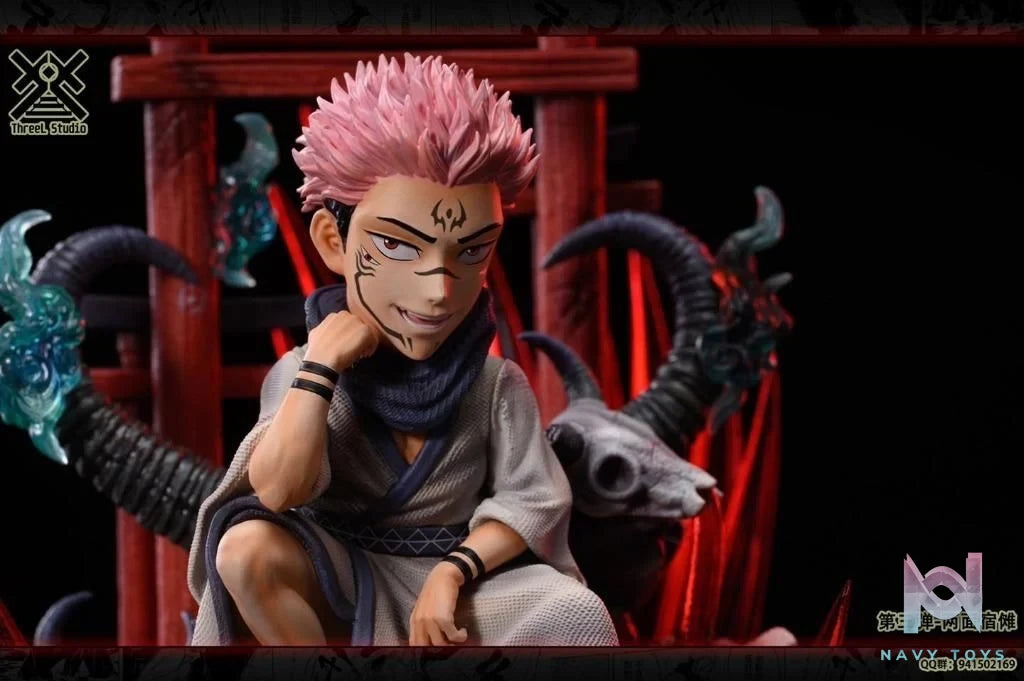 Ryomen Sukuna resin statue ThreeL Studio anime figure