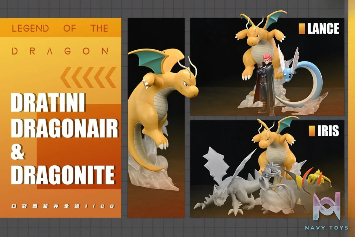 Pokedex Studio – Pokémon Zukan Series Dragonite Evolution