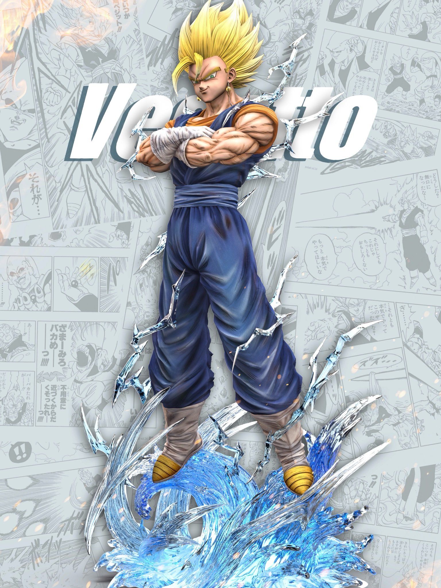 Vegito - Dragon Ball - Hero Belief Studio resin statue hero belief studio anime figure