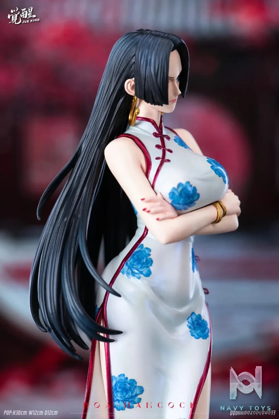JUE XING Studio - One Piece Chinese Style 1 Cheongsam Boa Hancock resin statue Navy Toys anime figure