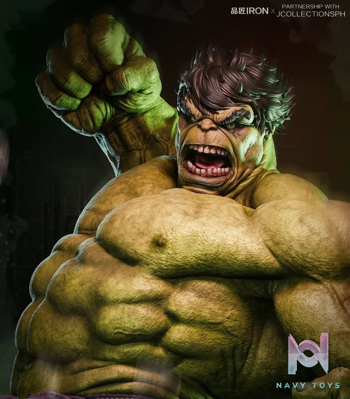 Hulk resin statue Iron Studio x JCOLLECTIONSPH Studio anime figure