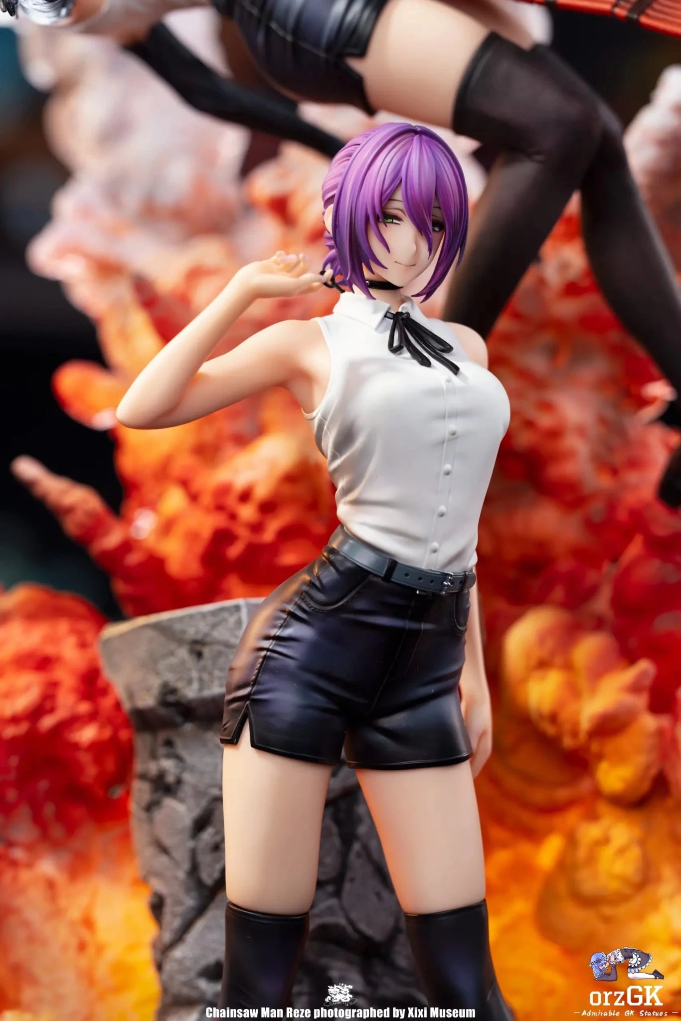 Mountain Rain Cloud Studio - The Movie Reze Arc Chainsaw Man resin statue Navy Toys anime figure