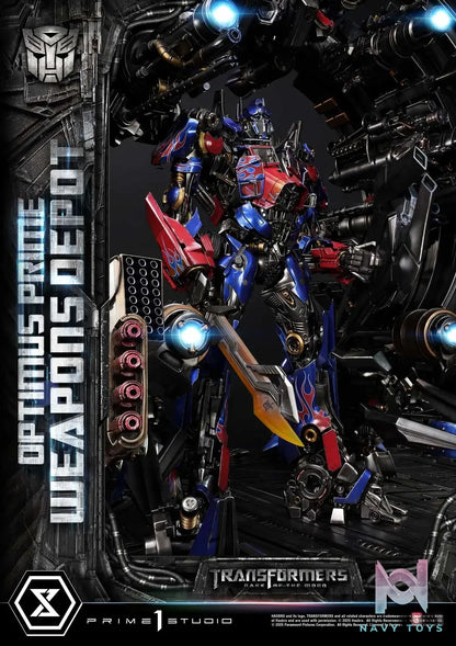 Prime 1 Studio – Museum Masterline Transformers: Dark of the Moon (Film) Optimus Prime Weapons Depot MMTFM-38 MMTFM-38S (Licensed)
