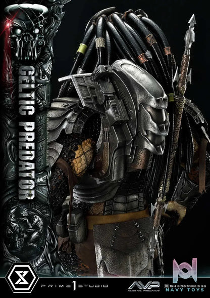 Prime 1 Studio Museum Masterline Alien vs. Predator Celtic Predator MMPR-05 MMPR-05S