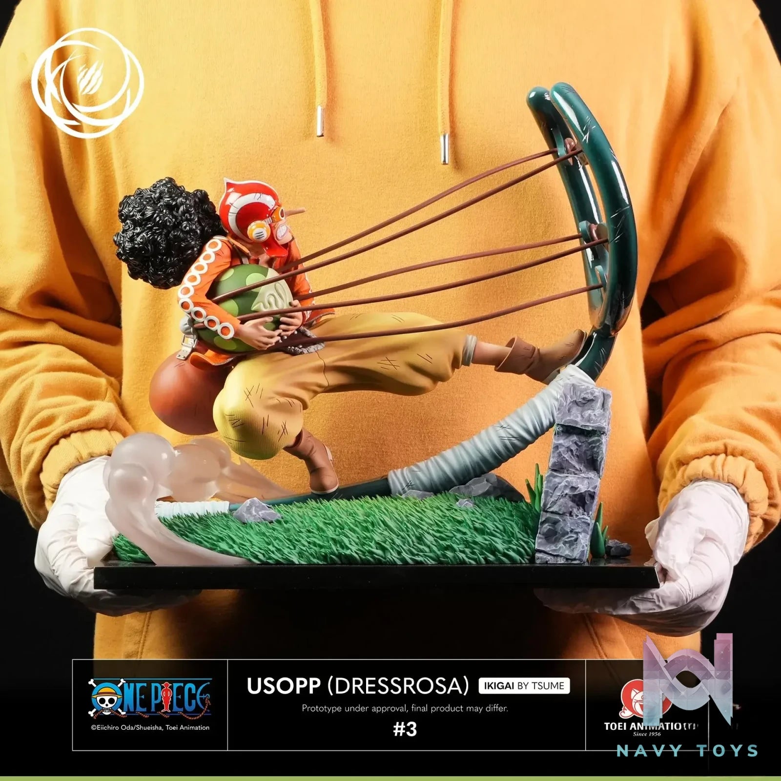 Tsume Studio - Usopp (Dressrosa) Ikigai 1/6 Scale Statue IKIGAI (Licensed) resin statue Navy Toys anime figure