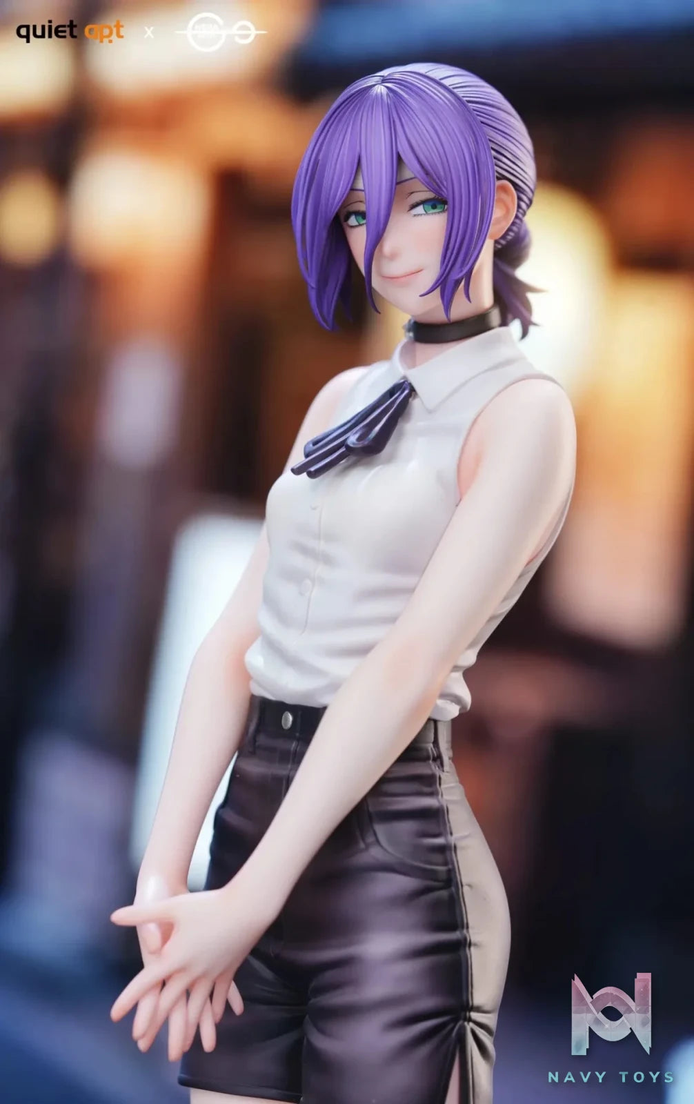 QuietArt Studio & Hera Studio - Chainsaw Man Bomb Demon Bom & Reze & Kiss Busts resin statue Navy Toys anime figure