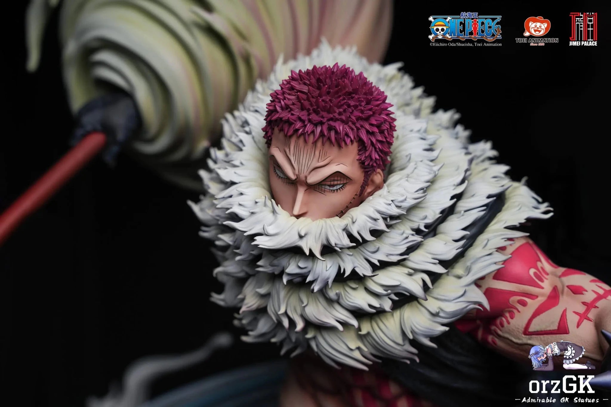 JIMEI PALACE Studio - One Piece Katakuri (Licensed) resin statue Navy Toys anime figure
