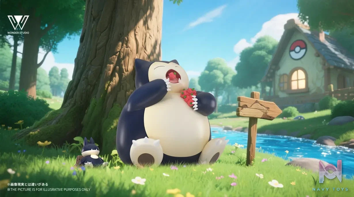 Wonder Studio – Pokémon Snorlax Evolution Set
