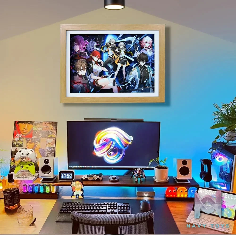 KALA HOME Studio – Honkai: Star Rail Multiple Characters 3D Decorative Painting Honkai: Star Rail