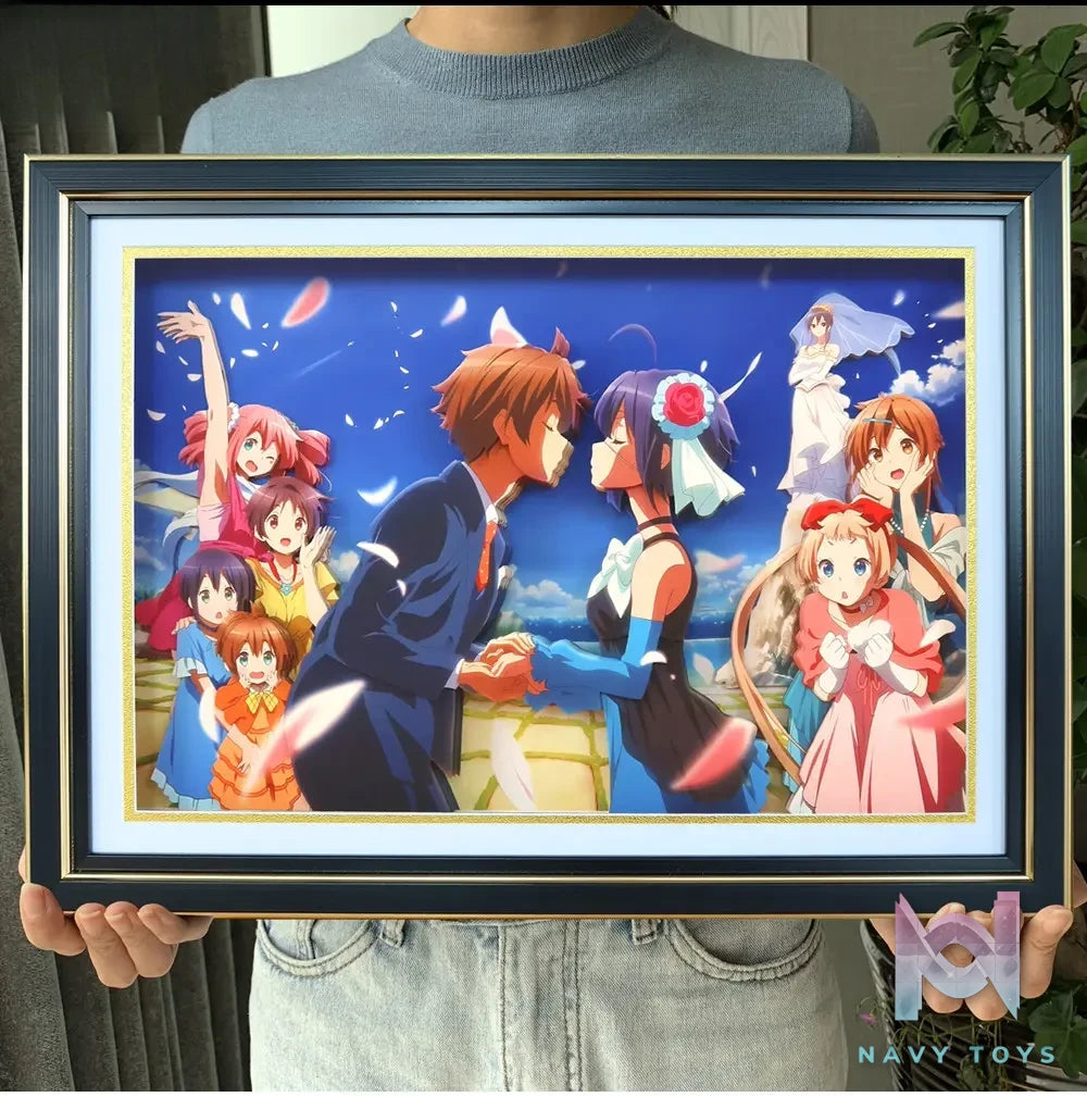 KALA HOME Studio – Love, Chunibyo & Other Delusions! Multiple Characters 3D Decorative Painting Love, Chunibyo & Other Delusions!