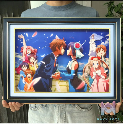 KALA HOME Studio – Love, Chunibyo & Other Delusions! Multiple Characters 3D Decorative Painting Love, Chunibyo & Other Delusions!