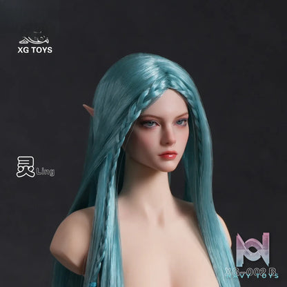 XG Toys – 1/6 Movable Eyes Elf Princess Head Sculpt XG-002 (Licensed)