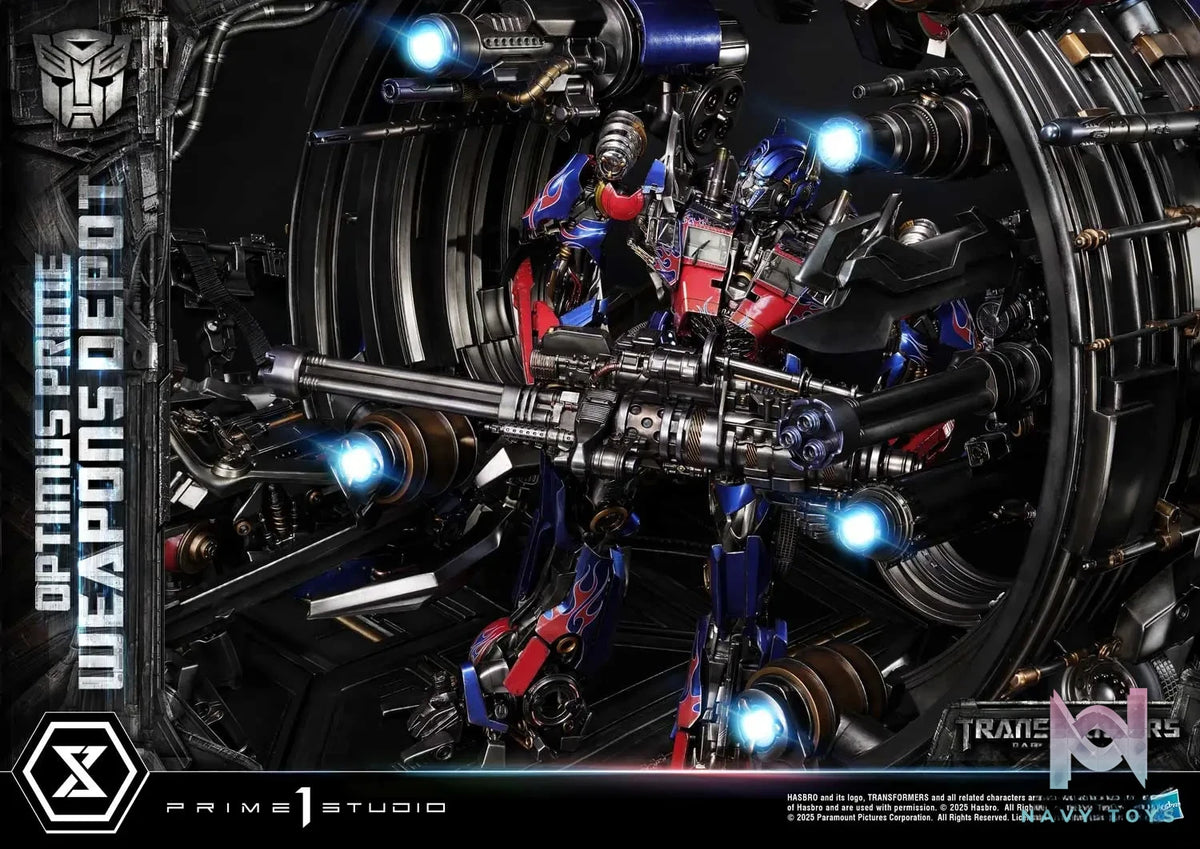 Prime 1 Studio – Museum Masterline Transformers: Dark of the Moon (Film) Optimus Prime Weapons Depot MMTFM-38 MMTFM-38S (Licensed)